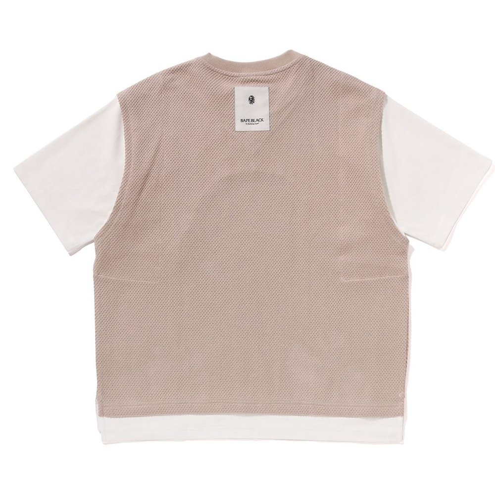 베이프 반팔티 BAPE BLACK HYBRID TEE 1L30-109-319 - 상세 이미지 2