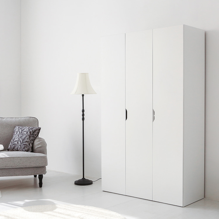 피크 3문 2단 옷장 화이트 2857.2293 1205x500x2000mm, 2단, 화이트 2857.2293 - 상세 이미지 3