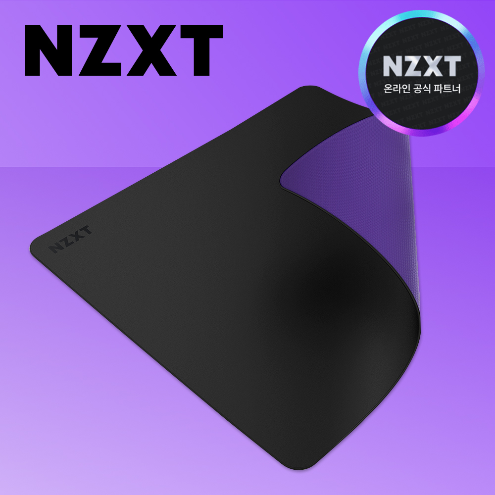 [국내정발] NZXT ZONE 게이밍 마우스패드 블랙, 라지