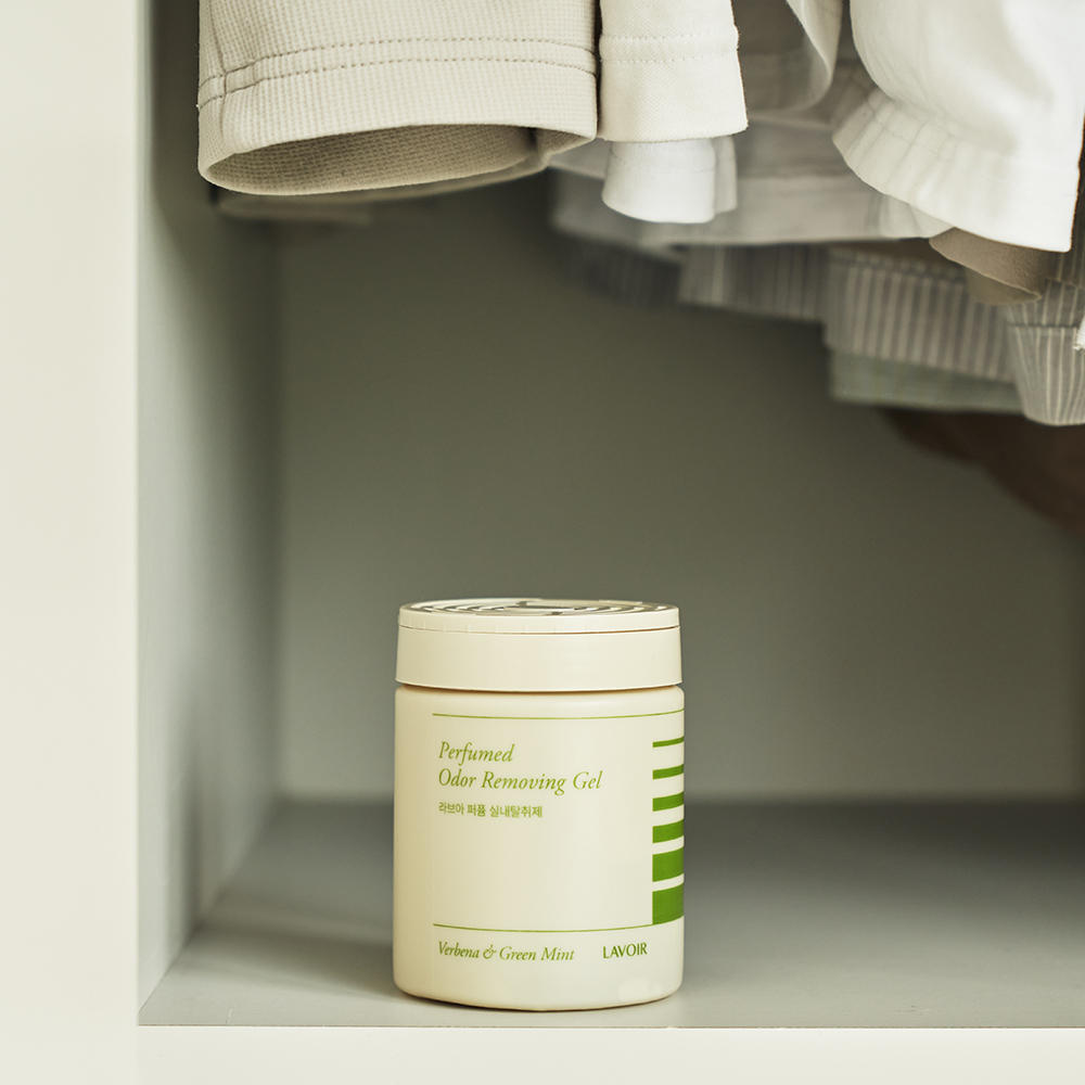 라브아 퍼퓸 실내 탈취제 버베나&민트 화장실 차량용 고체 탈취제 250g, 1개 제품 이미지