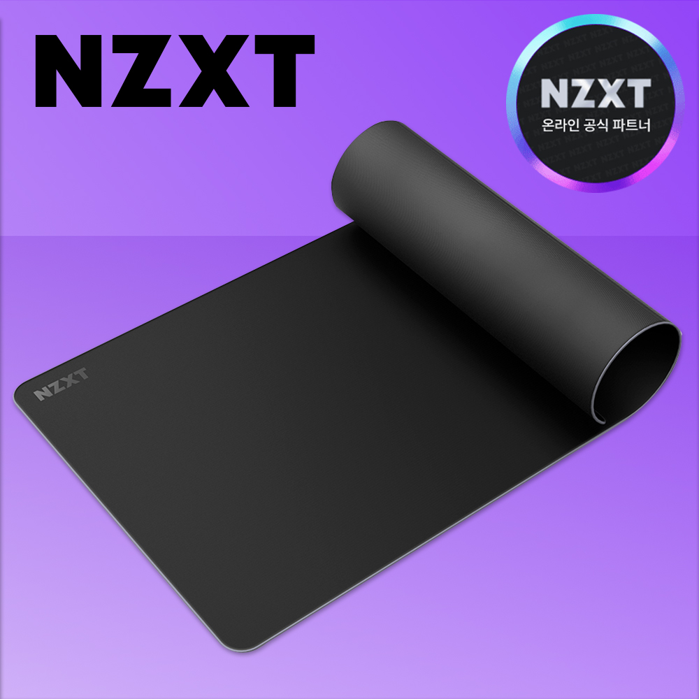 [국내정발] NZXT ZONE ELITE 게이밍마우스패드 블랙, XL 장패드