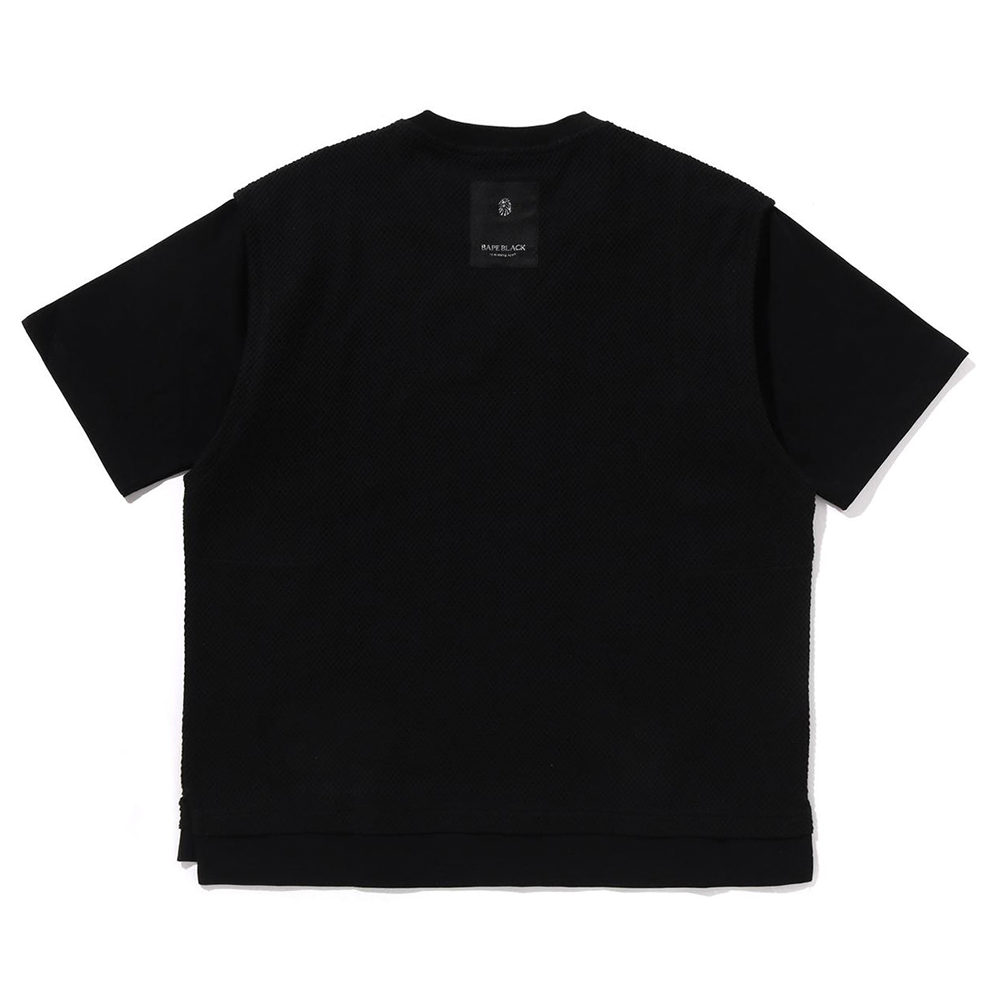 베이프 반팔티 BAPE BLACK HYBRID TEE 1L30-109-319 - 상세 이미지 4