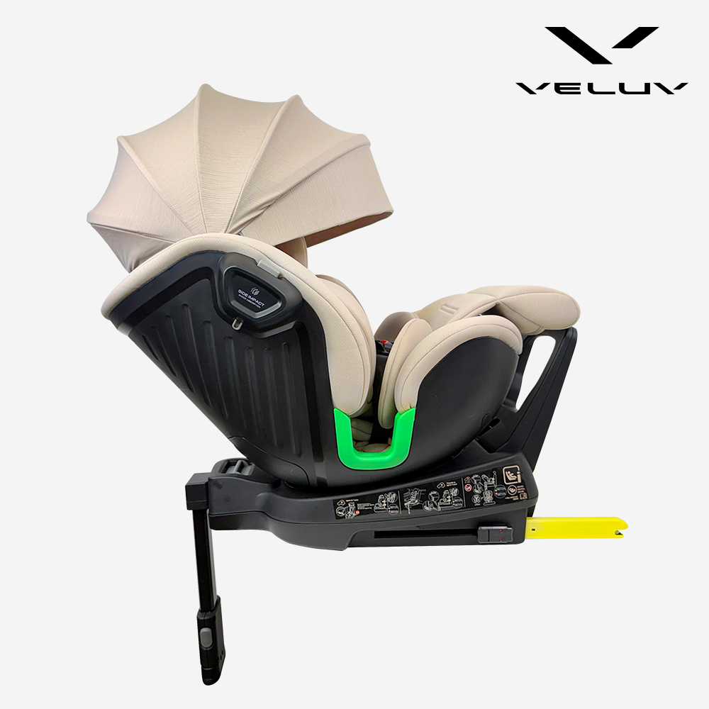 벨럽 V90 아이사이즈 360 회전형 유아 카시트 (ISOFIX) 피치휩 이미지 6