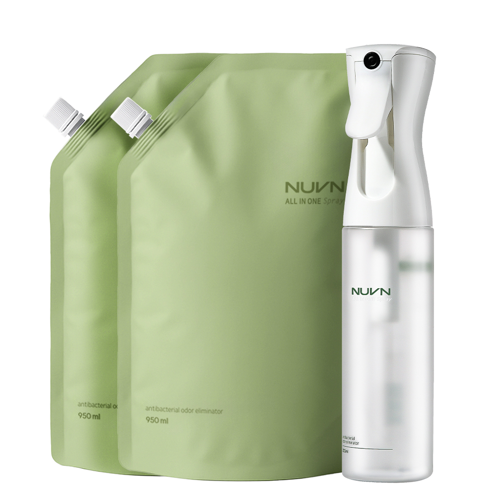 누븐 섬유탈취제 항균 룸스프레이 탈취 300ml+950mlx2