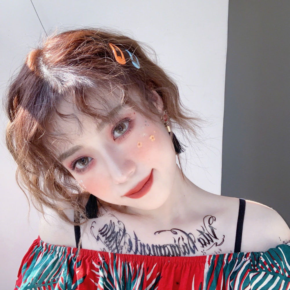 애교 앞머리 웨이브 가발 헤어피스 S컬 옆머리 부분가발 - 상세 이미지 4