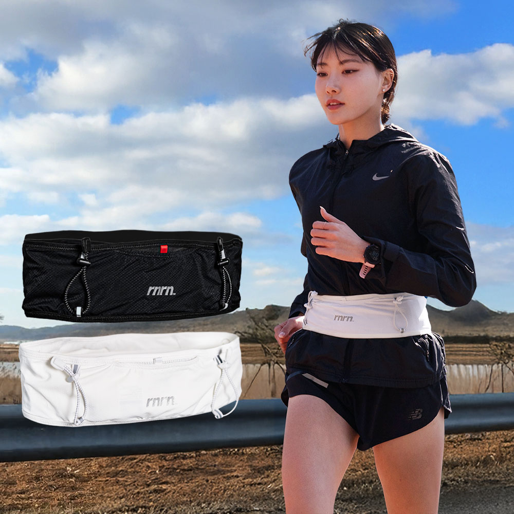 rnrn 러닝벨트 런닝가방 허리밴드 마라톤 힙색 플립밸트