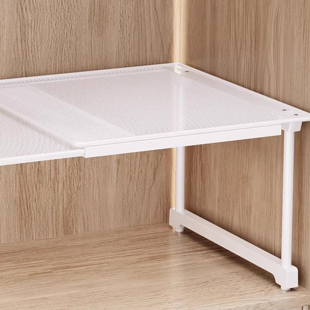 길이조절 옷정리함 옷정리트레이 옷장 드레스룸 정리함 리빙박스 좁은폭 낮은형 L