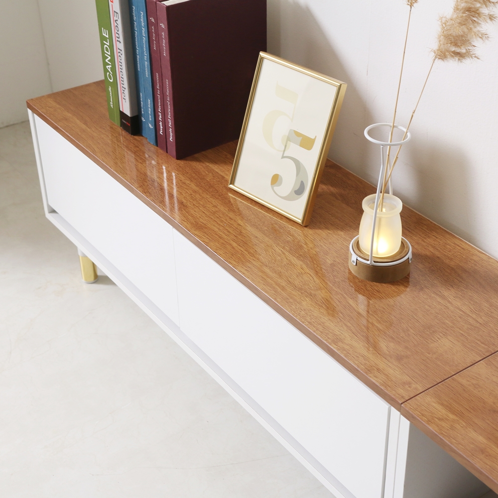 미니티브다이  안방 낮은 tv다이서랍장 폭좁은 티비선반 장식장