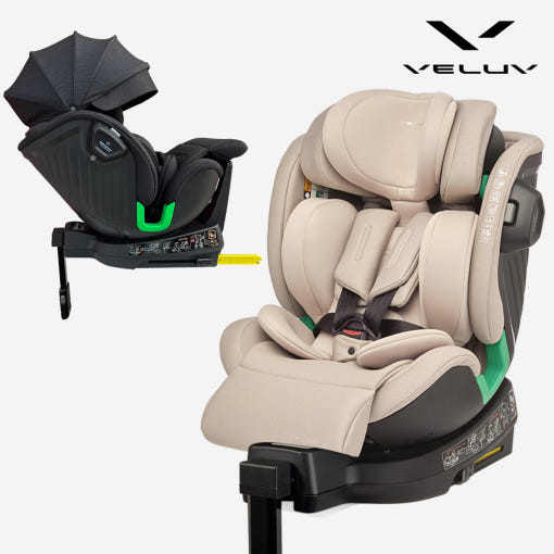 토드비 벨럽 V90 아이사이즈 360 회전형 유아 카시트 (ISOFIX) - 썸네일