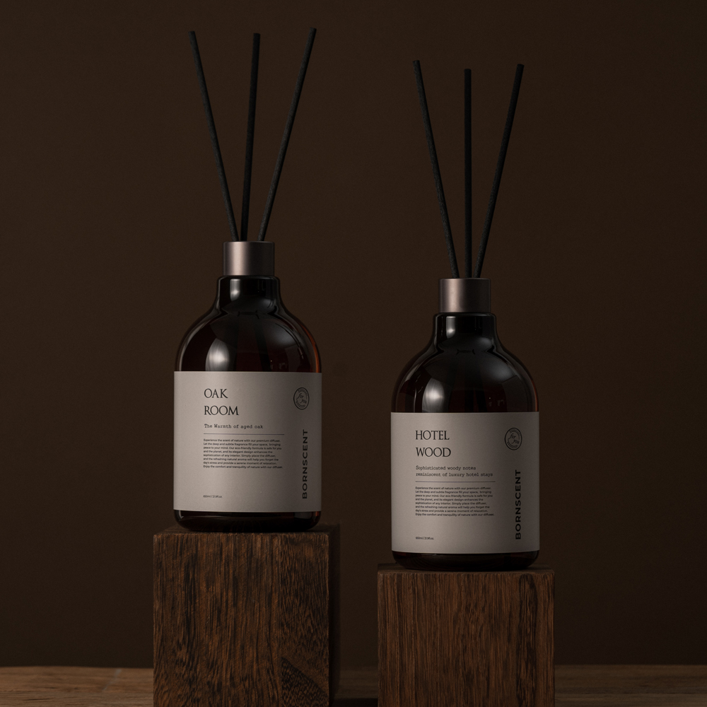 본센트 대용량 실내 화장실 사무실 디퓨저 650ml 3개입