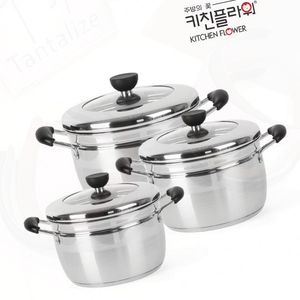 냄비 세트 스텐 조리기구 주방용품 가정 반찬 찜요리 만두 : 광리몰