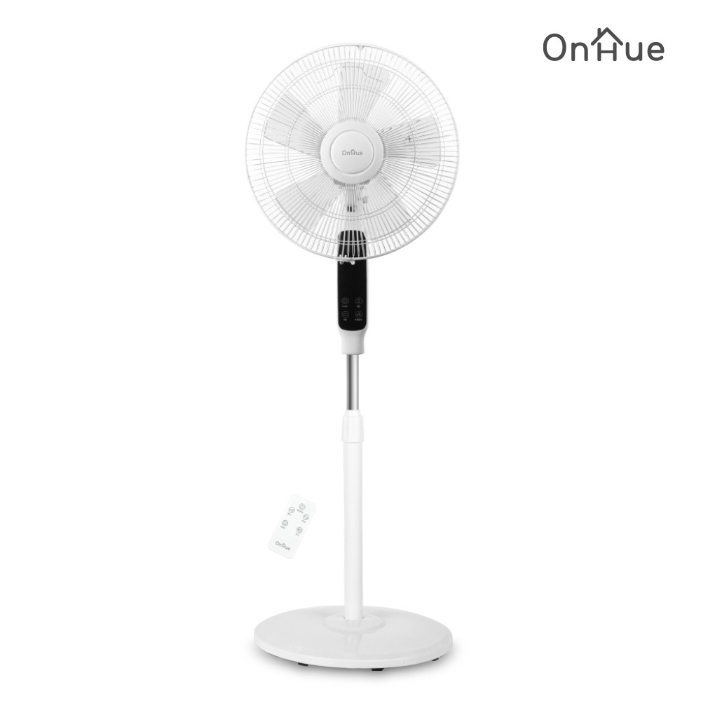 온휴 키높이 리모컨 선풍기 업소용 사무실 상가 OHF-R16WH - 상품 이미지