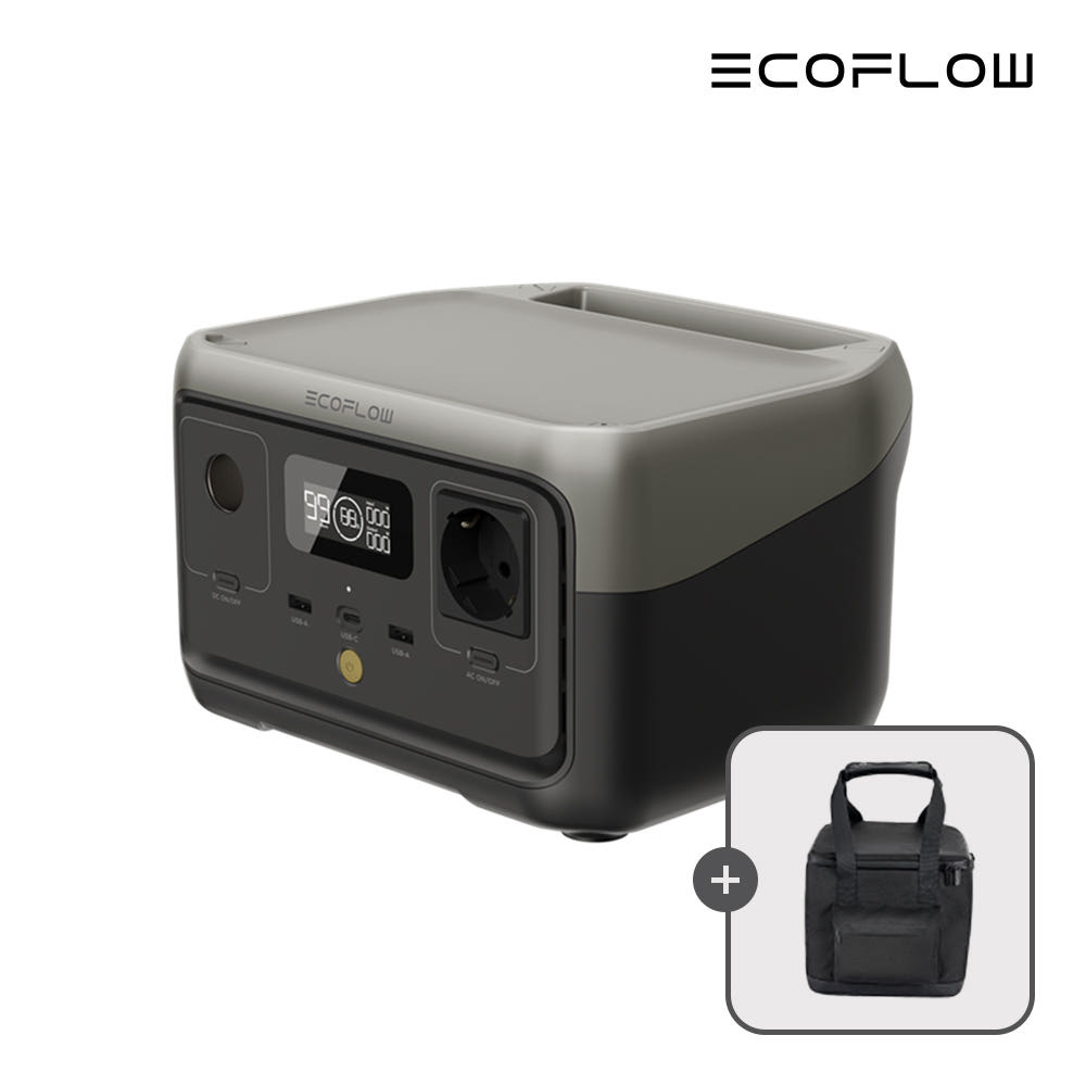 에코플로우 리버 2 인산철 배터리 캠핑 차박 장박 파워뱅크 올인원 AC 220V