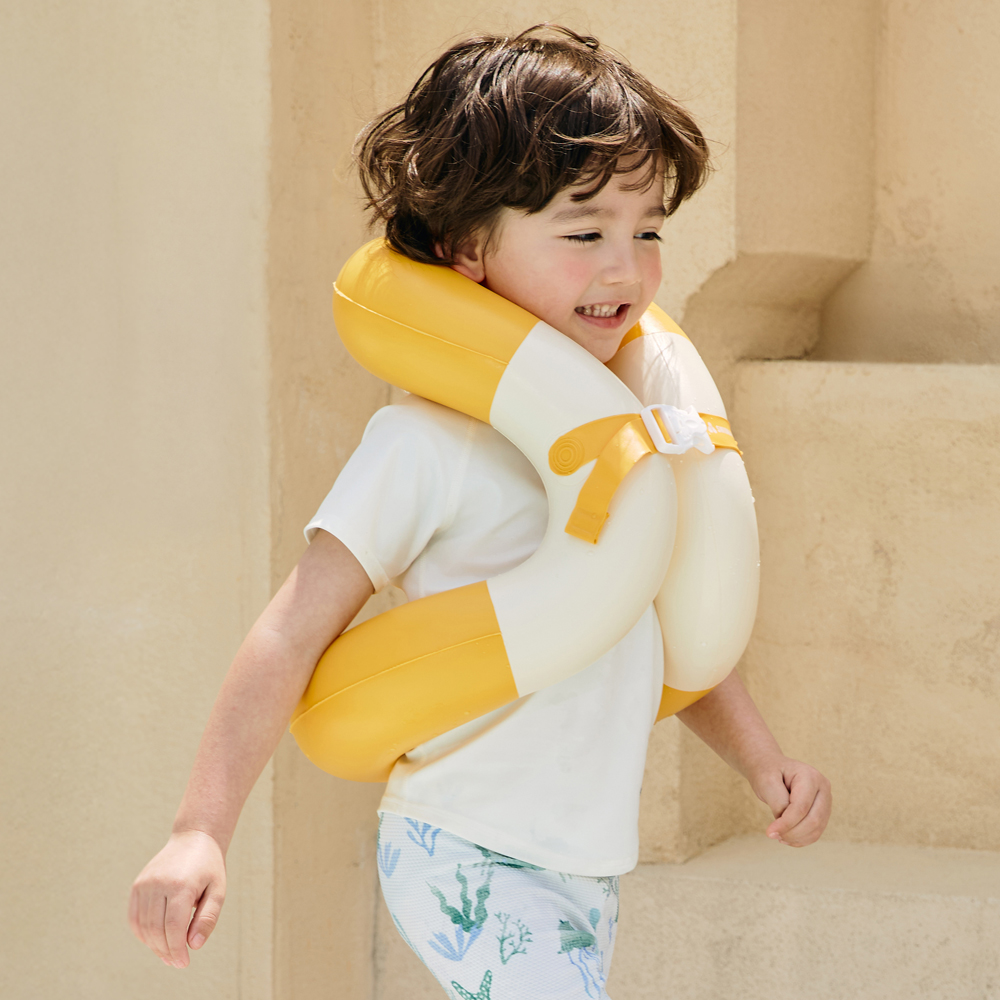 스윔어바웃 클래식 넥 튜브 어린이 구명조끼 부력보조복 아동 유아 물놀이튜브 25kg