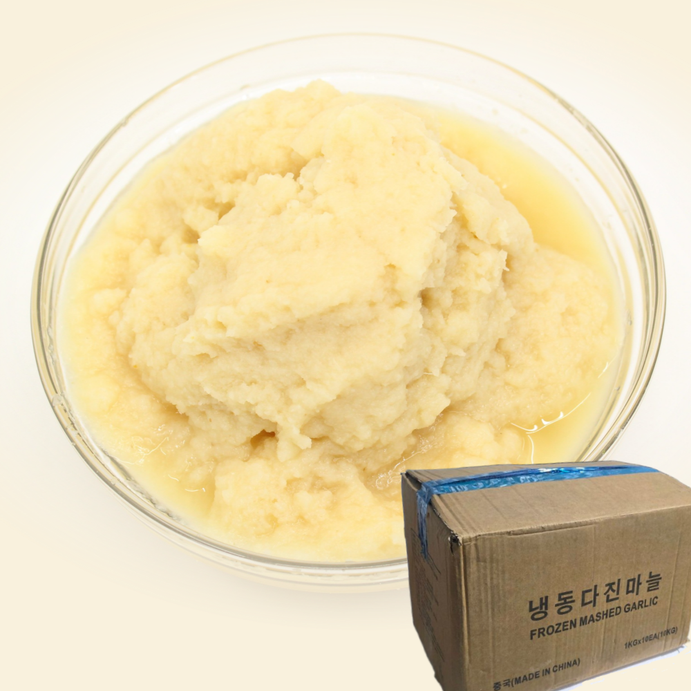냉동 다진마늘 1kg 10봉 (1BOX) 대용량 - 상품 이미지