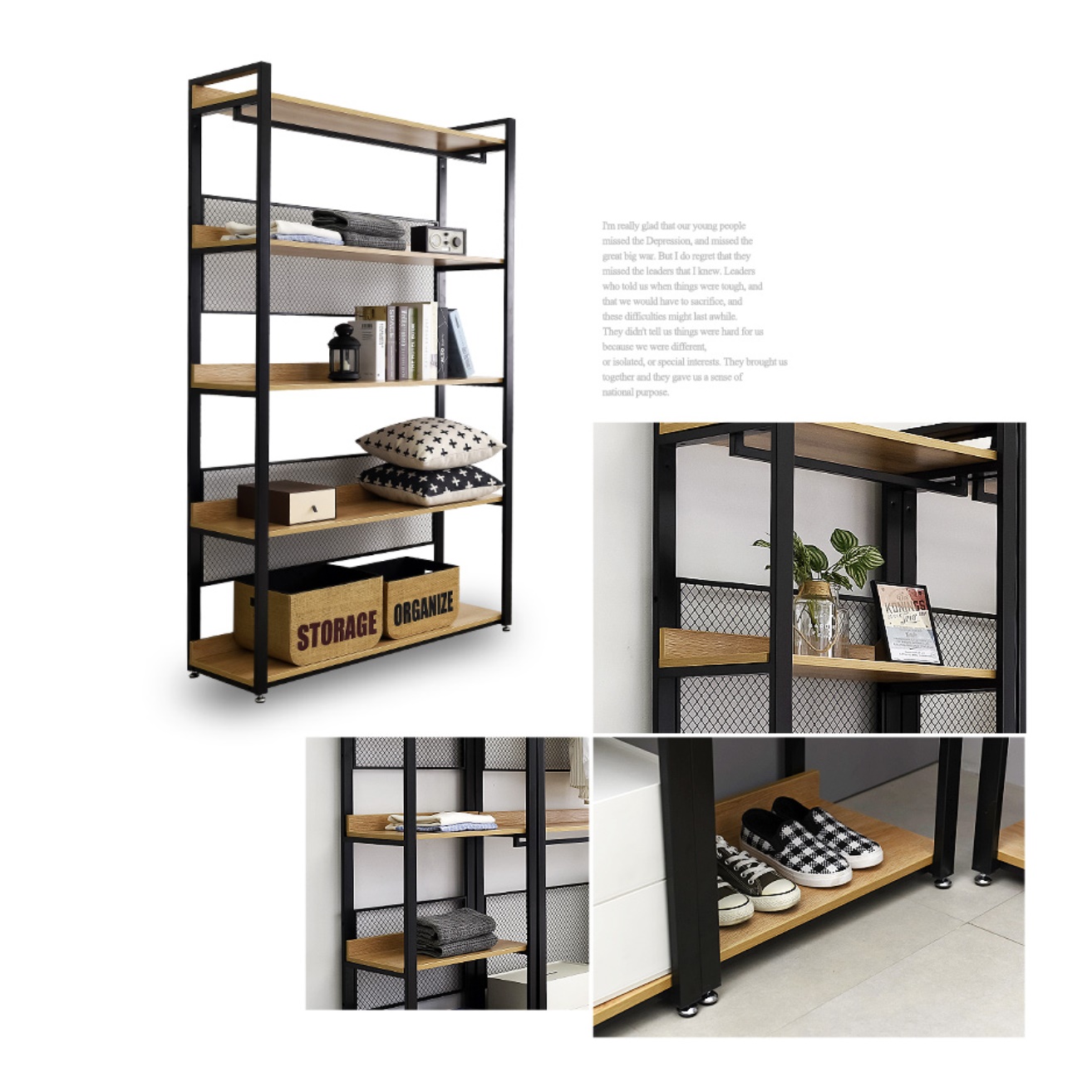 콘솔 소품 장식장 빈티지 트로피 진열장 술 전시장 철재 장식장