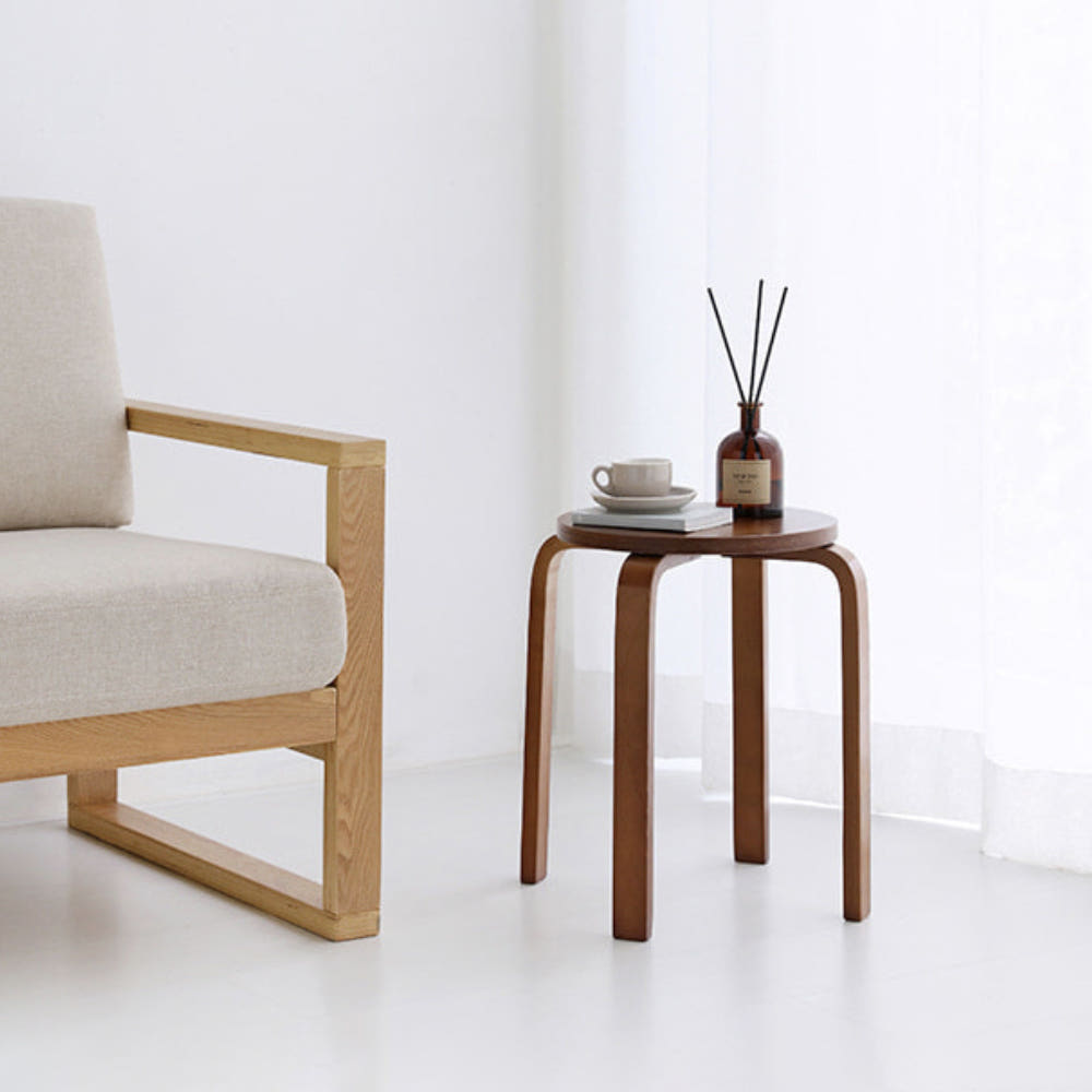 TOOPAK 원형스툴 44 브라운 4912.9862