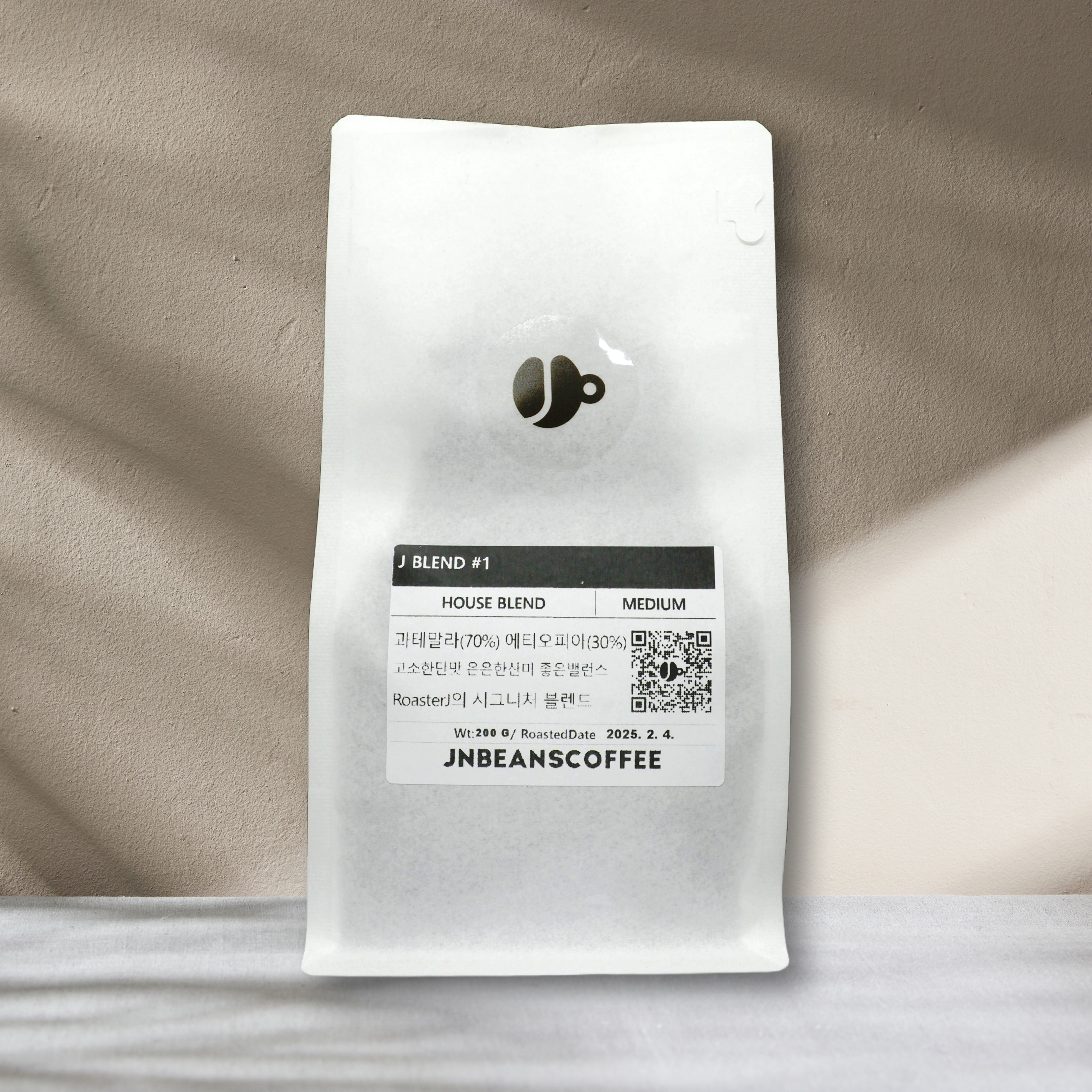 J BLEND #1 (블렌드커피) - 원두 200g - 메인 이미지