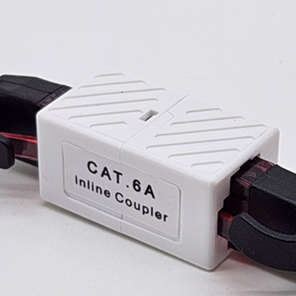 I형 UTP CAT6A 인라인커플러 랜케이블연장잭 - 상품 이미지