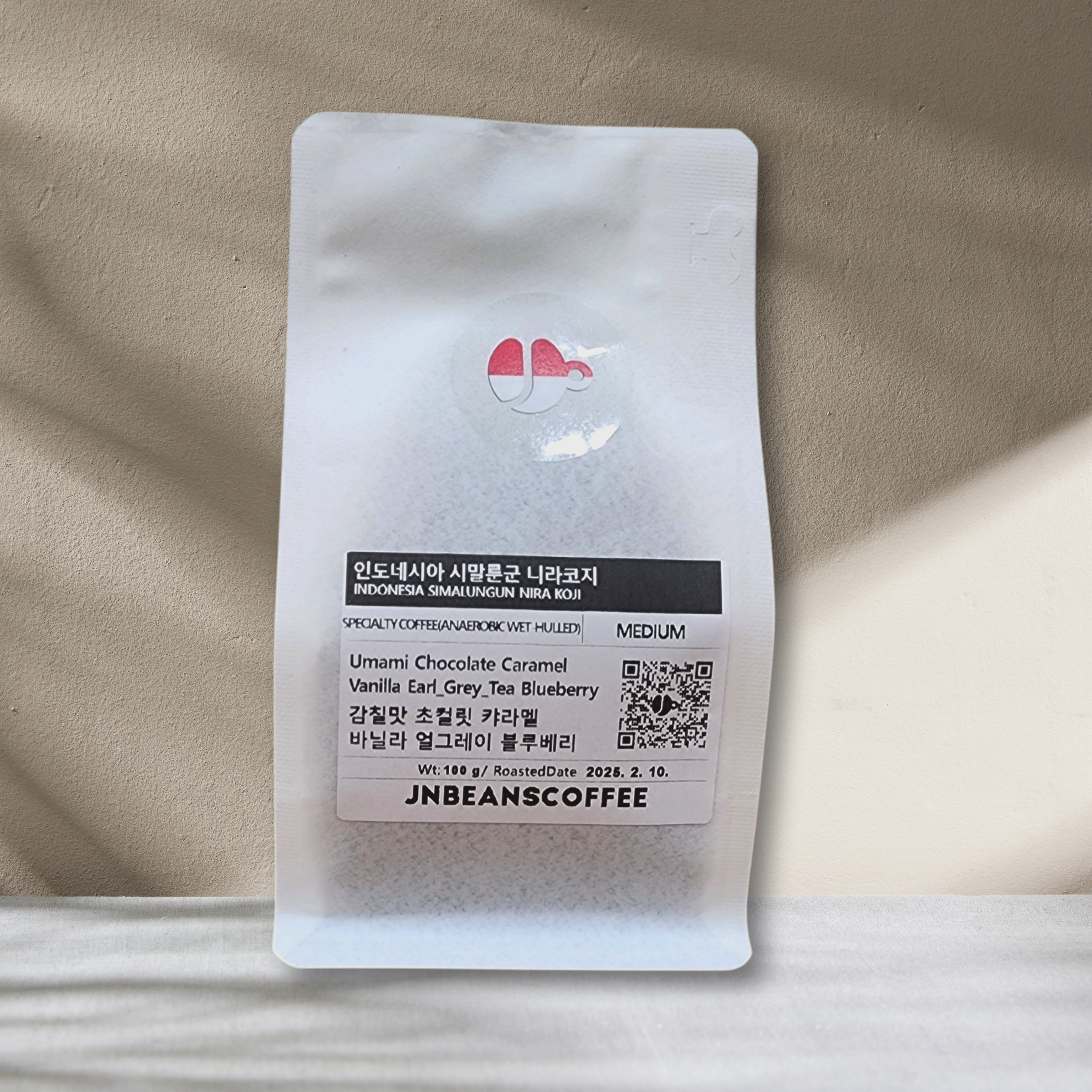 인도네시아 시말룬군 니라코지 (INDONESIA SIMALUNGUN NIRA KOJI) / 인도네시아커피 - 커피원두 100g/200g - 메인 이미지