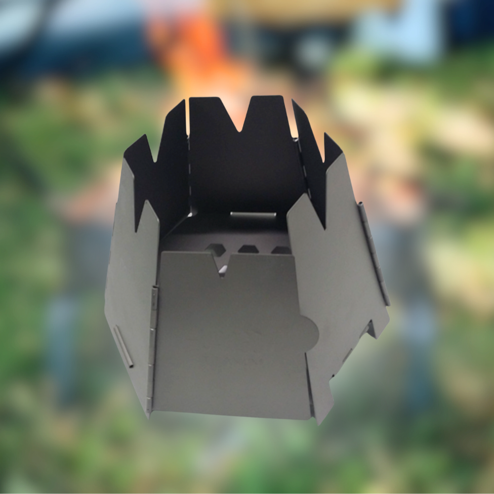 바르고 우드스토브 티타늄 헥사곤 캠핑 접이식 스토브 화로