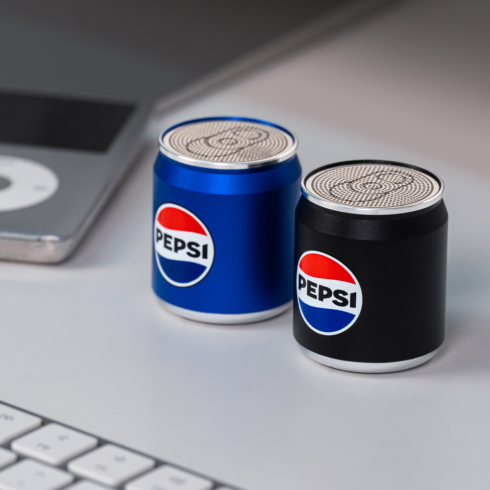 펩시 미니 스피커 무선 휴대용 블루투스 스피커 PEP-MBS01 캠핑 인테리어 - 상품 이미지