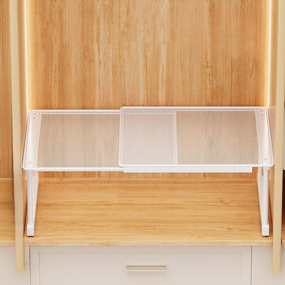 길이조절 옷정리함 옷정리트레이 옷장 드레스룸 정리함 리빙박스 좁은폭 낮은형 L