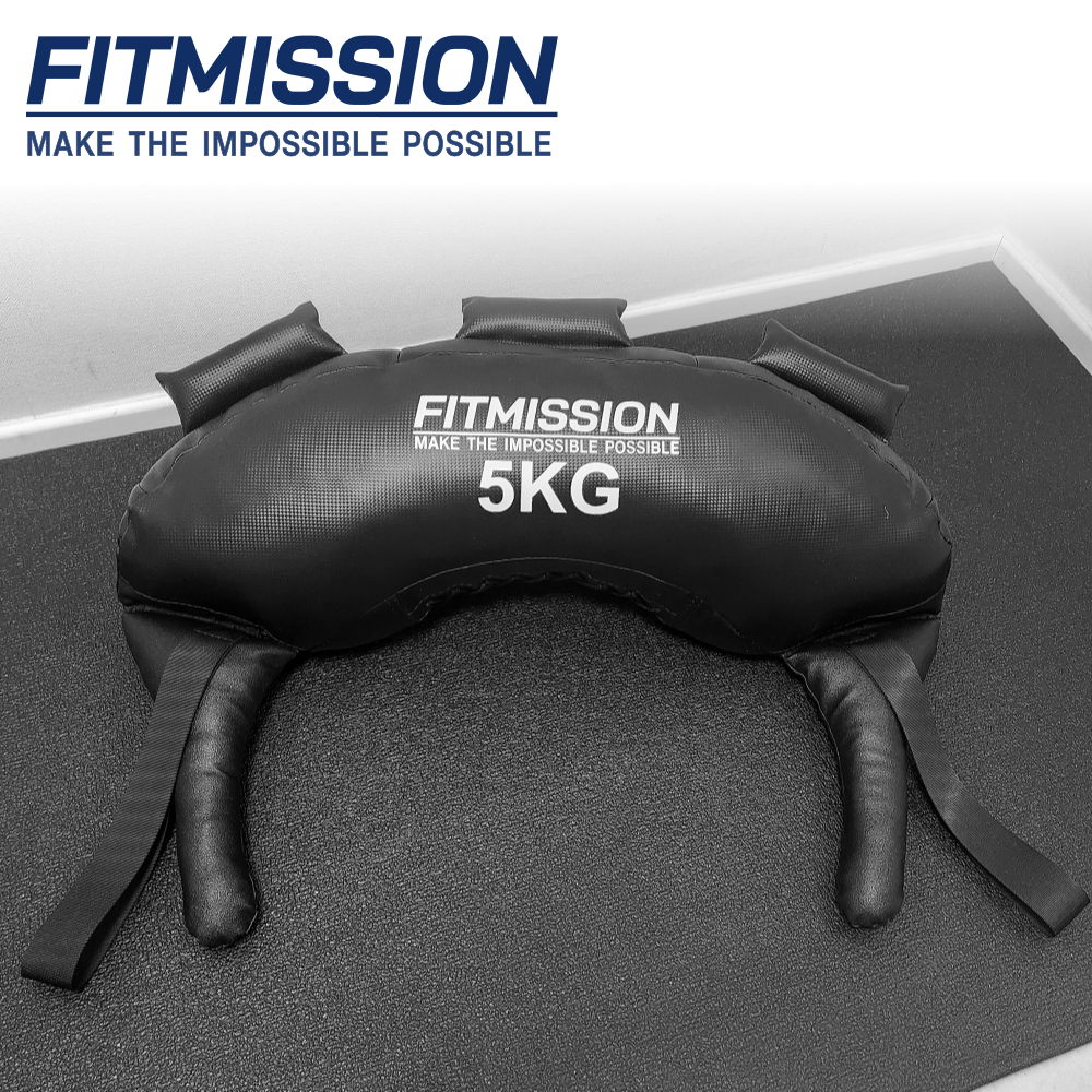 피트미션 불가리안백 중량 스쿼트 모래주머니 5kg, 1개입, 1개 - 상품 이미지