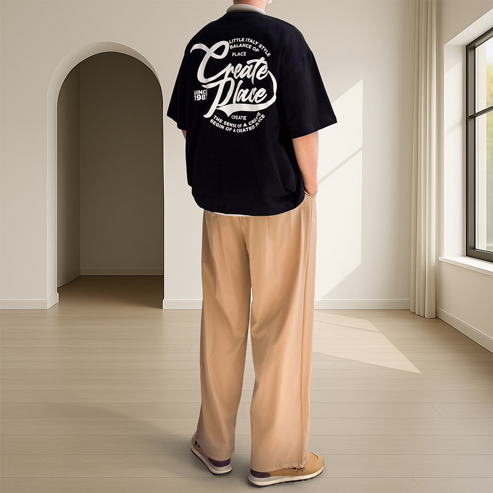 20수반팔티 남자빅사이즈반팔티 크로스핏티셔츠 - 상세 이미지 4