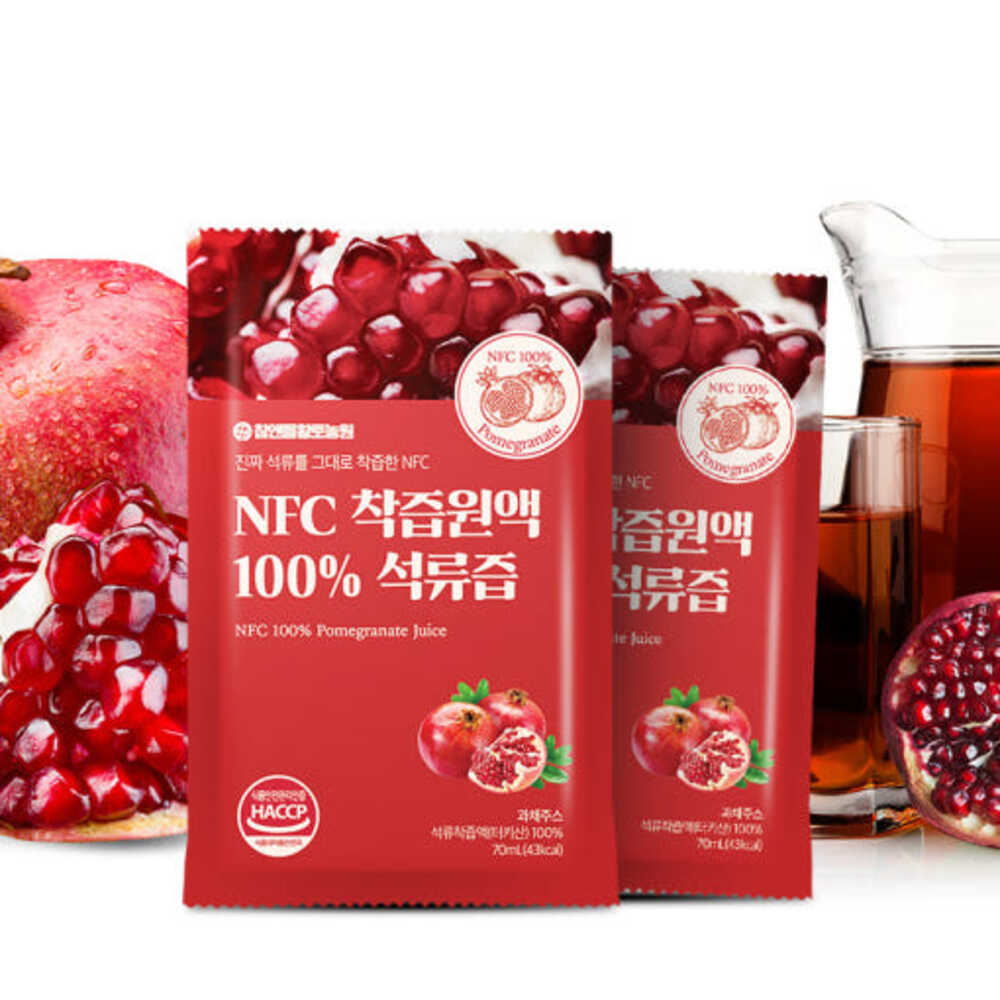 NFC 착즙원액 100% 석류즙 성류 농축액 추출물 여성 석류 트로겐 30포, 4개 - 상세 이미지 3