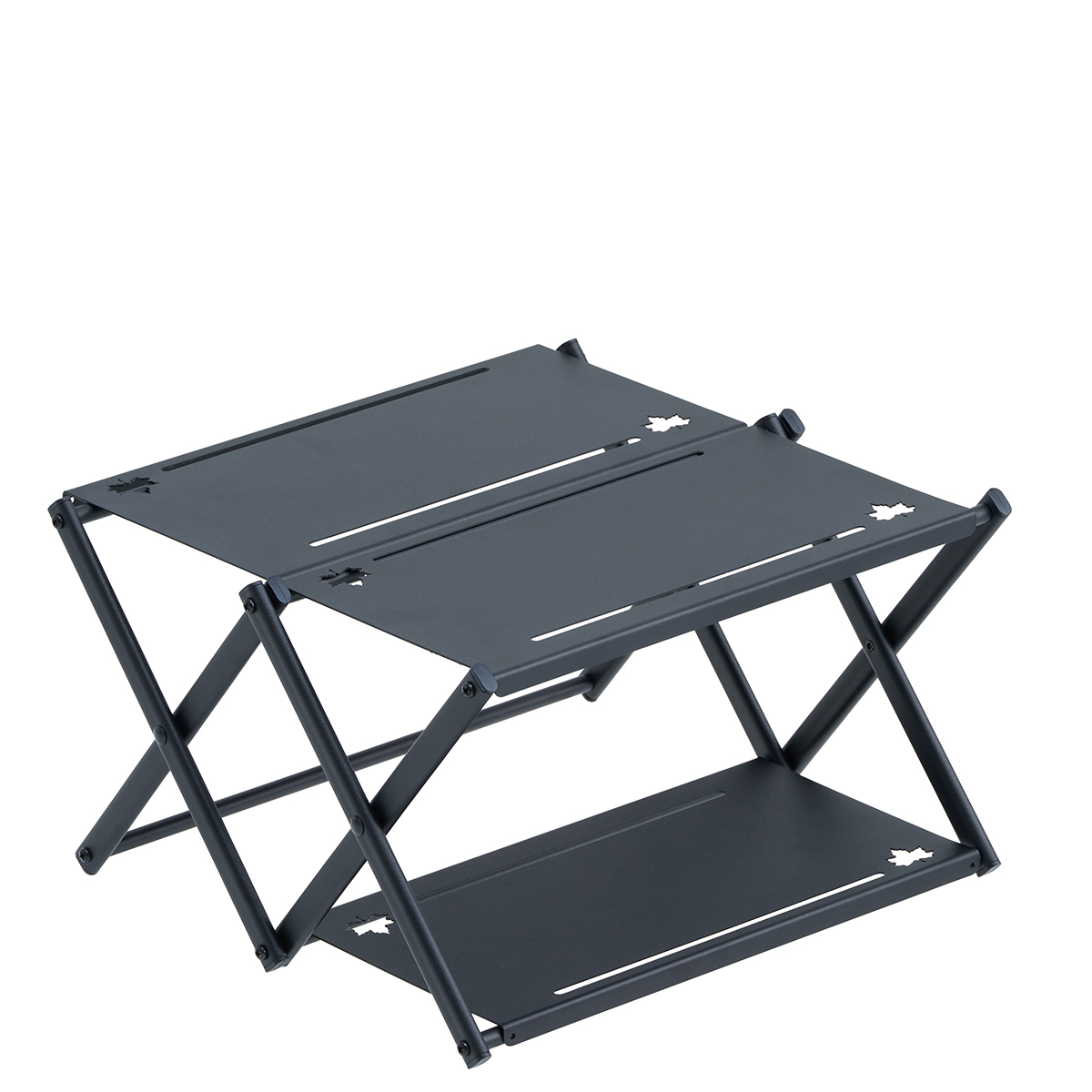 로고스 커스텀 랙 캠핑 테이블 선반 접이식 폴딩 좌식 미니