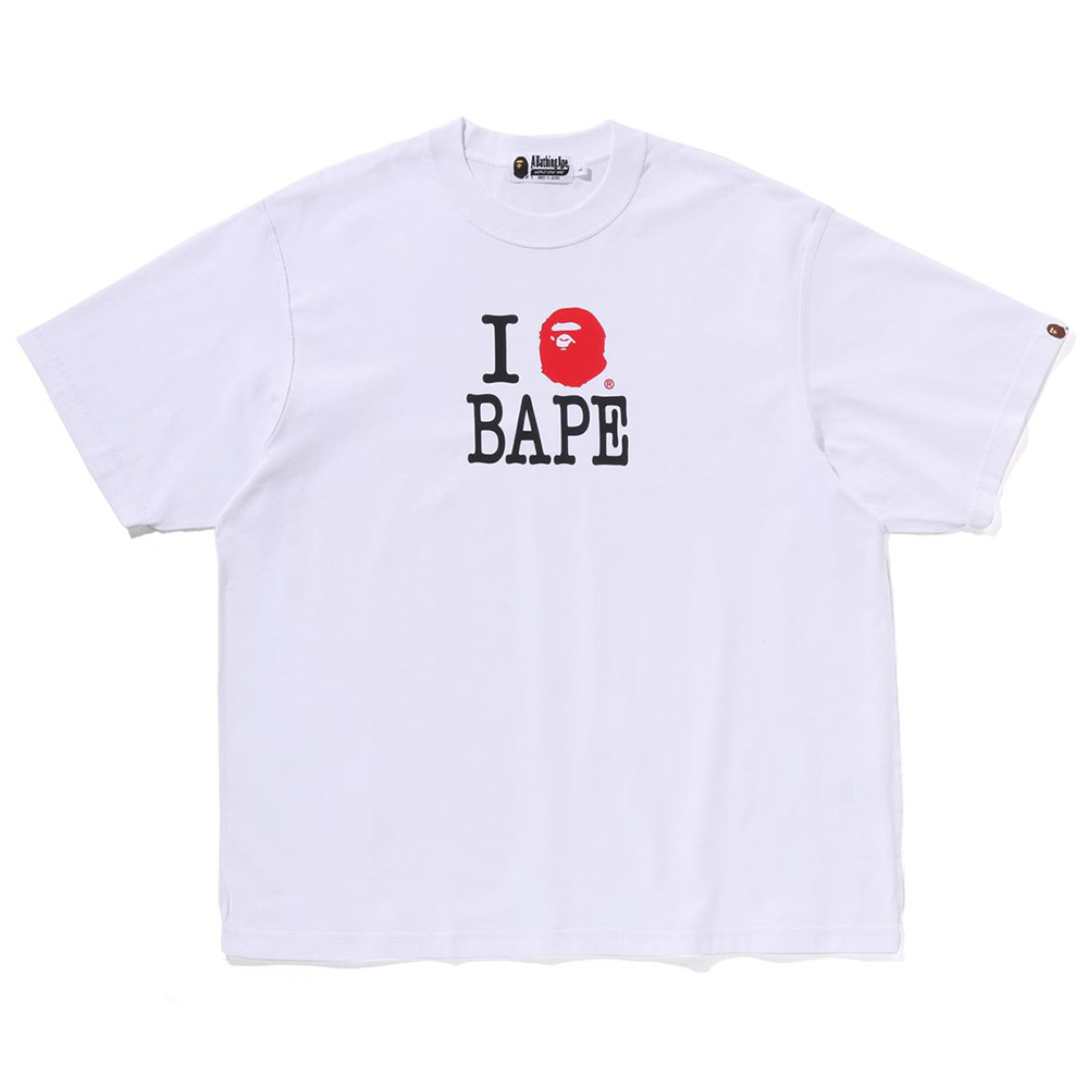 베이프 반팔티 LOGO INSIDE OUT RELAXED FIT TEE 1L30-109-352 - 메인 이미지