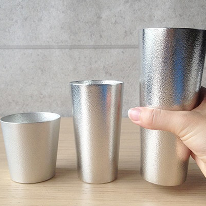 일제 노사쿠 주석잔 도야마현 맥주컵 270ml - 상세 이미지 3