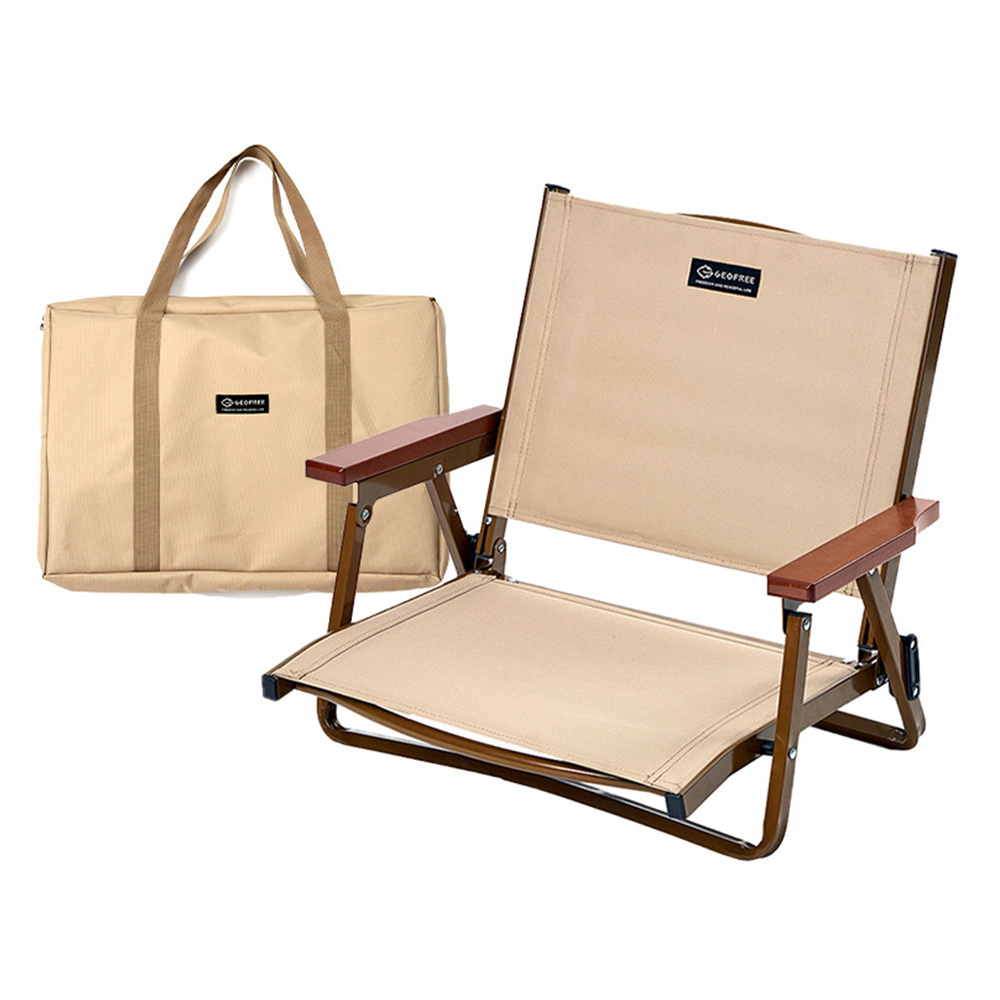 지오프리 컴포트 캠핑 체어 플랫 그라운드 베이지