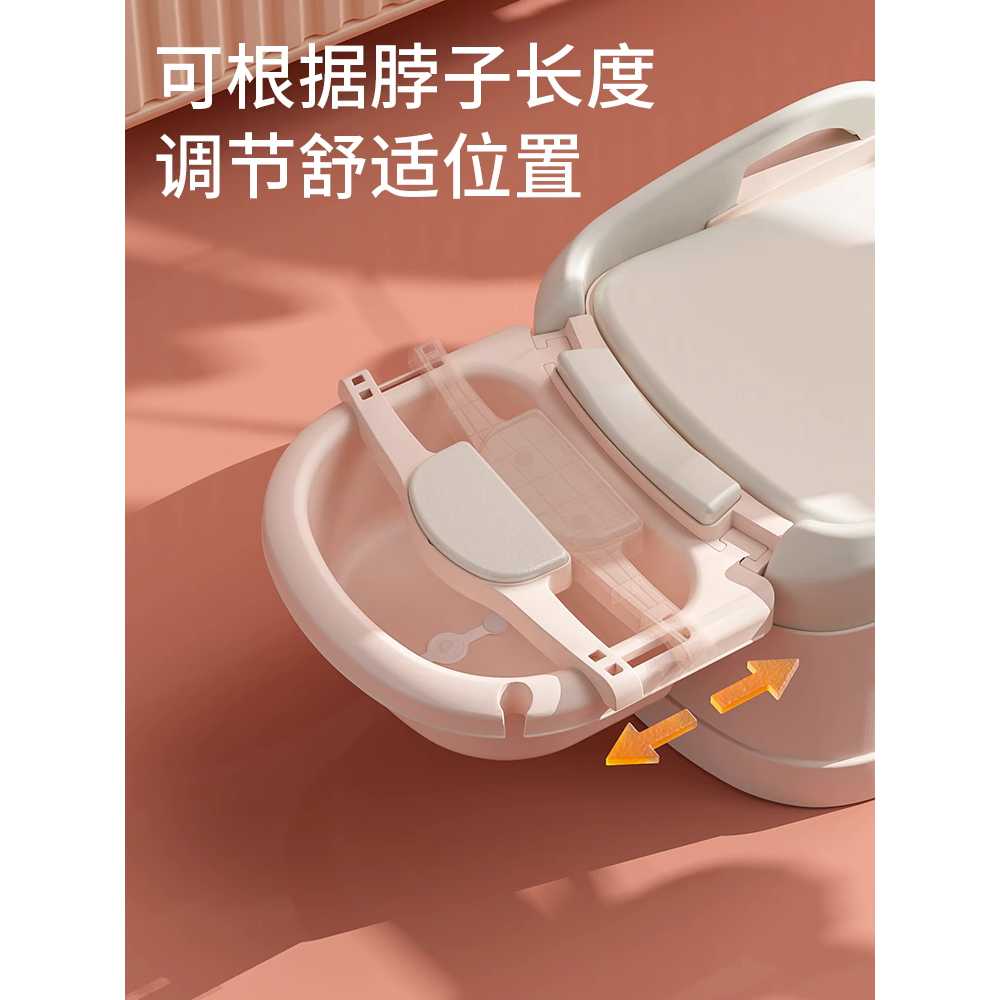 샴푸의자 누워서 샴푸 접이식 목욕 샤워 임산부 노인 - 상세 이미지 3