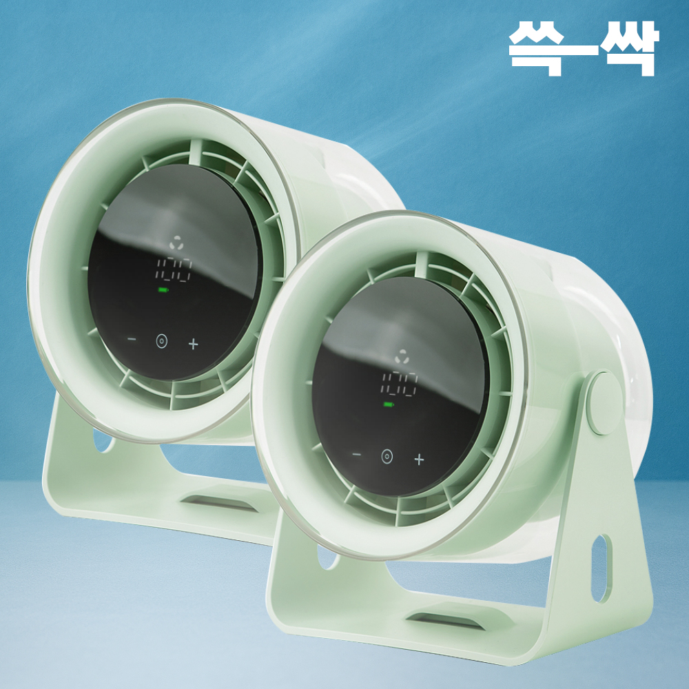 쓱싹 프럭스 T 100단 무선 탁상용 선풍기 저소음 각도조절 휴대용 미니팬 4000mAh 이미지 6