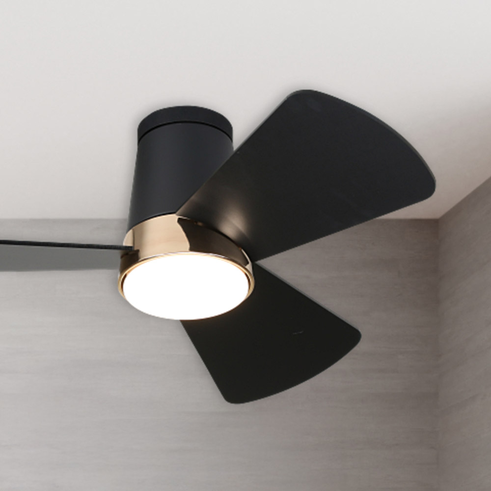 저소음 실링팬 LED 조명 천장선풍기 공기순환 타프팬 76cm