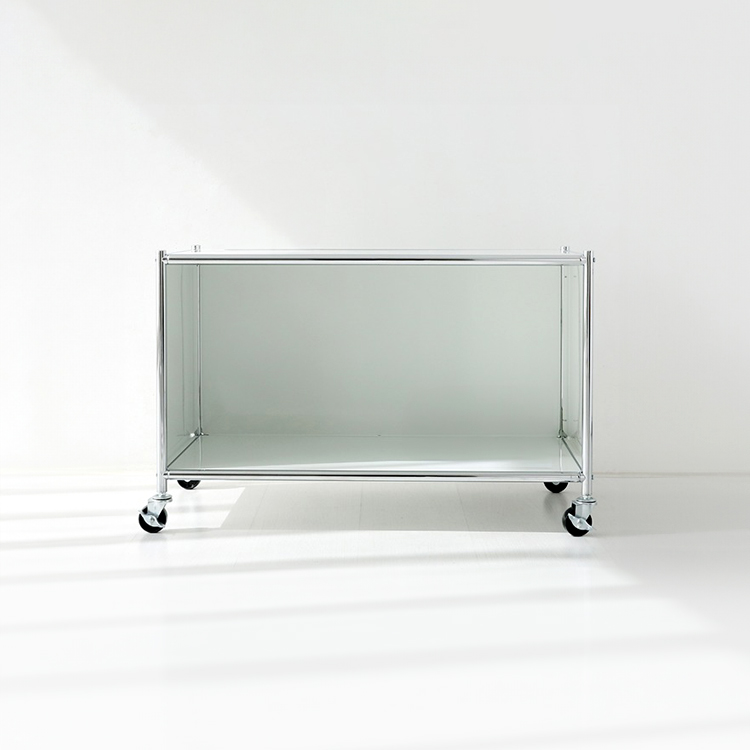 심플리 이동식 수납박스/사이드테이블 BC259 화이트 9086.1247