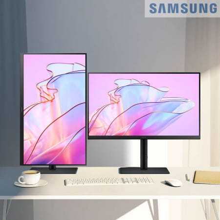 삼성전자 삼성전자 S27B610 75 27인치 QHD 모니터 68.4cm IPS 75Hz 피벗