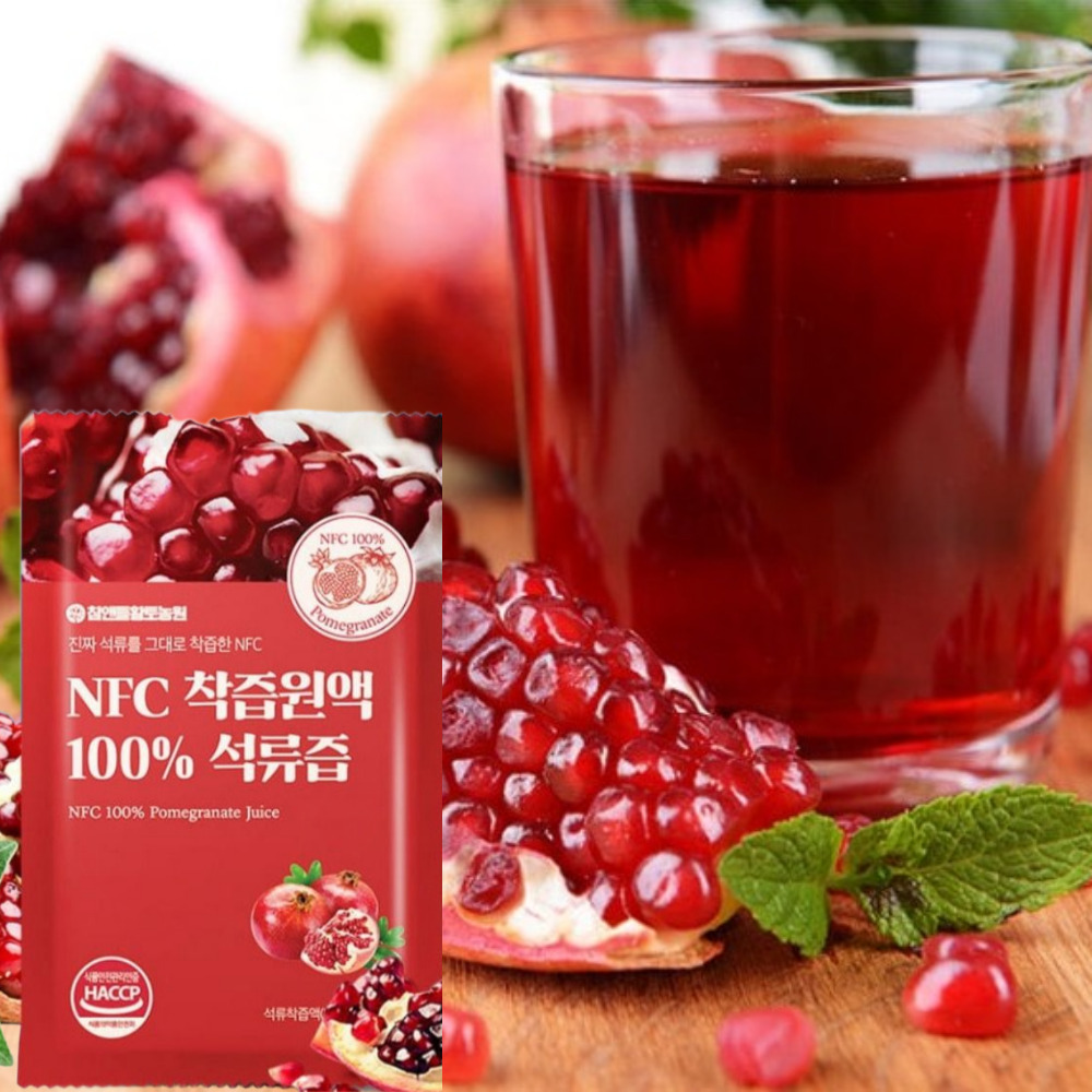 NFC 착즙원액 100% 석류즙 성류 농축액 추출물 여성 석류 트로겐 30포, 1개 - 상품 이미지