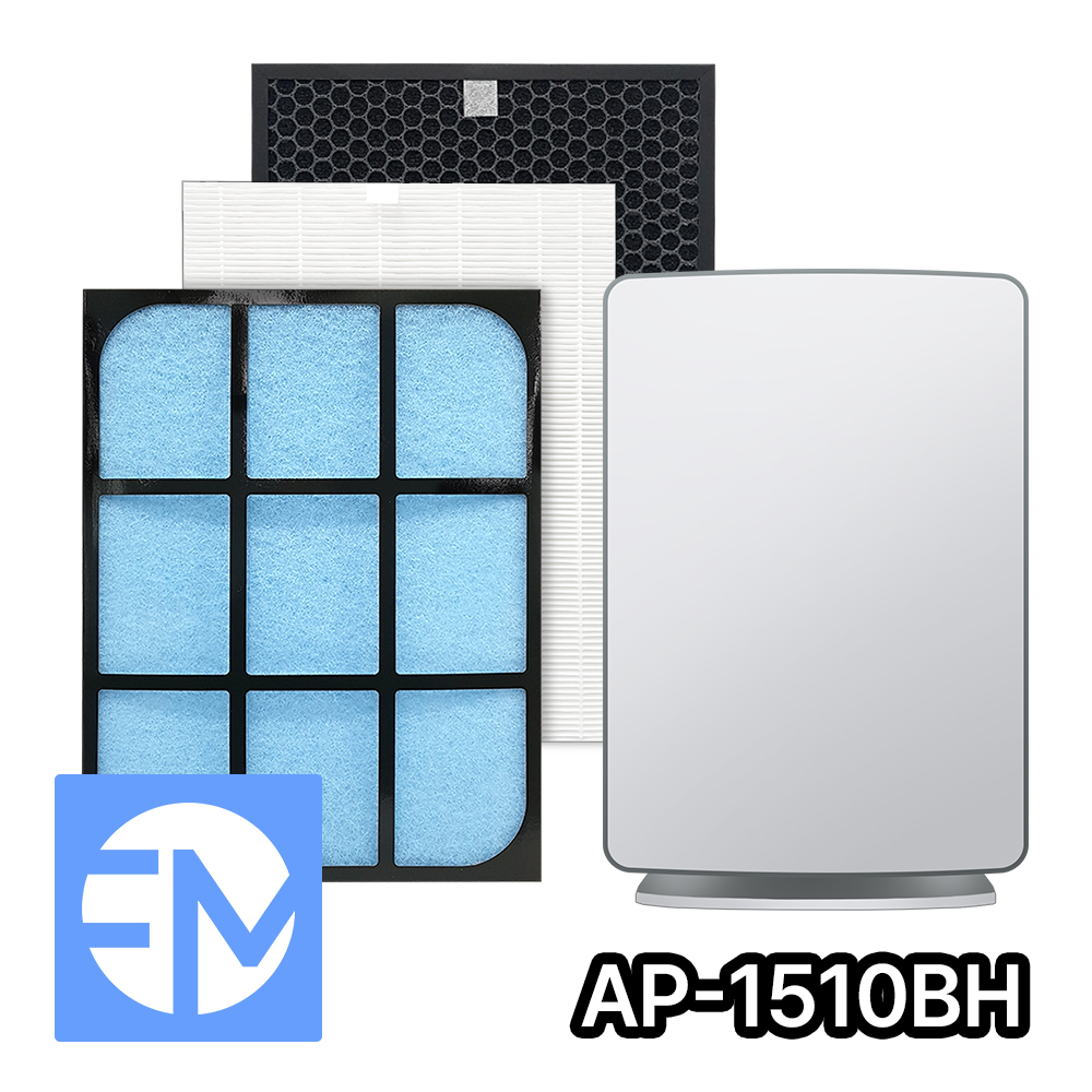 [호환] 필터모아 웅진 코웨이 AP-1510BH 공기청정기 필터 국산 세트