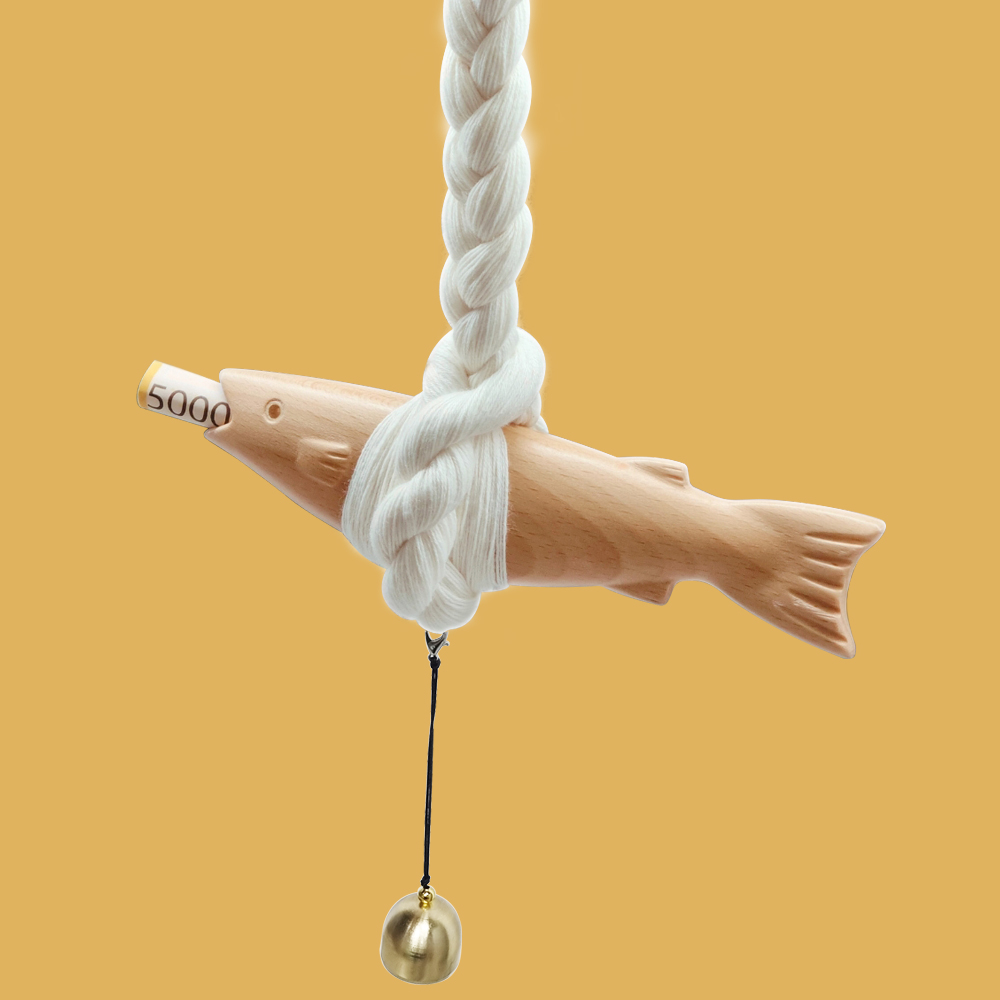 행운 액막이 명태 북어 개업 이사 집들이 선물 새차 풍수 소품 - 메인 이미지