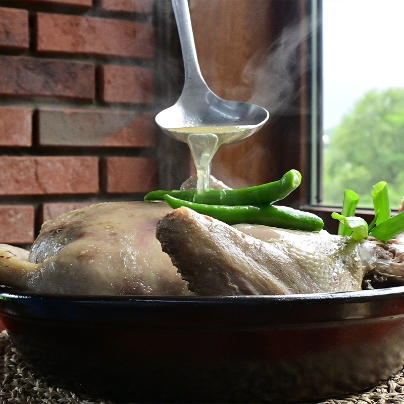 [한방티백포함] 백숙용 통오리 오리백숙 생오리 삼계탕(손질무게 2-2.5kg) 이미지 7