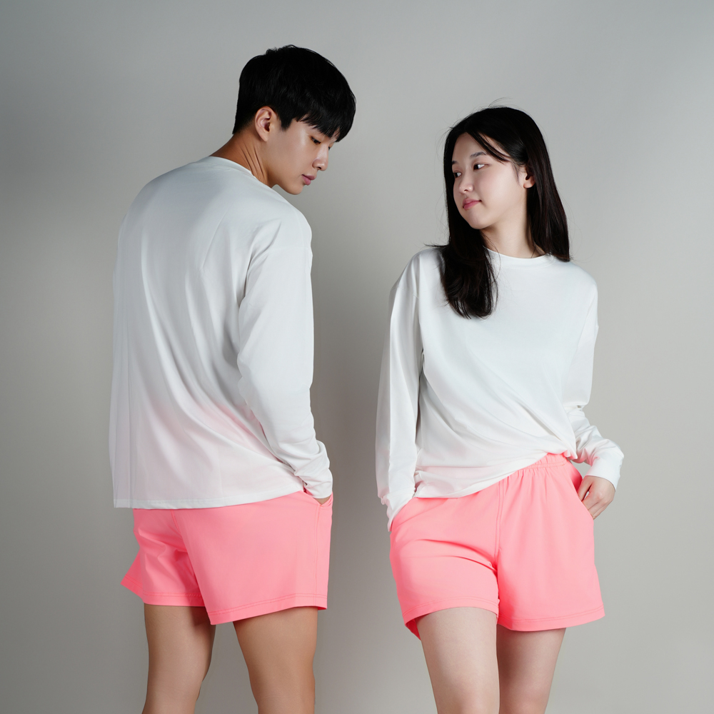 브리지스트 스윔팬츠 남자수영복반바지 여성보드숏 래쉬가드반바지 피치, 2XL - 상세 이미지 3