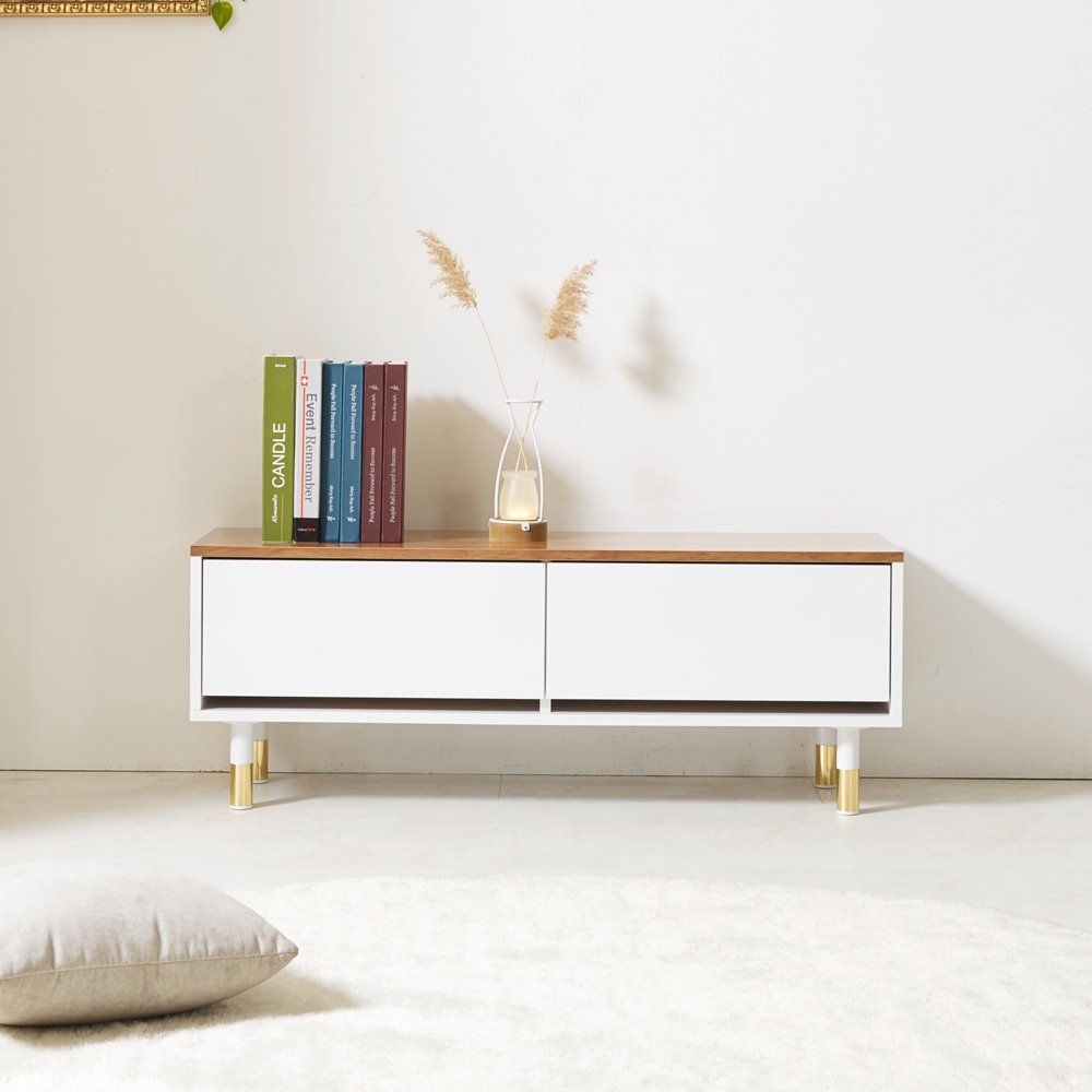 미니티브다이  안방 낮은 tv다이서랍장 폭좁은 티비선반 장식장