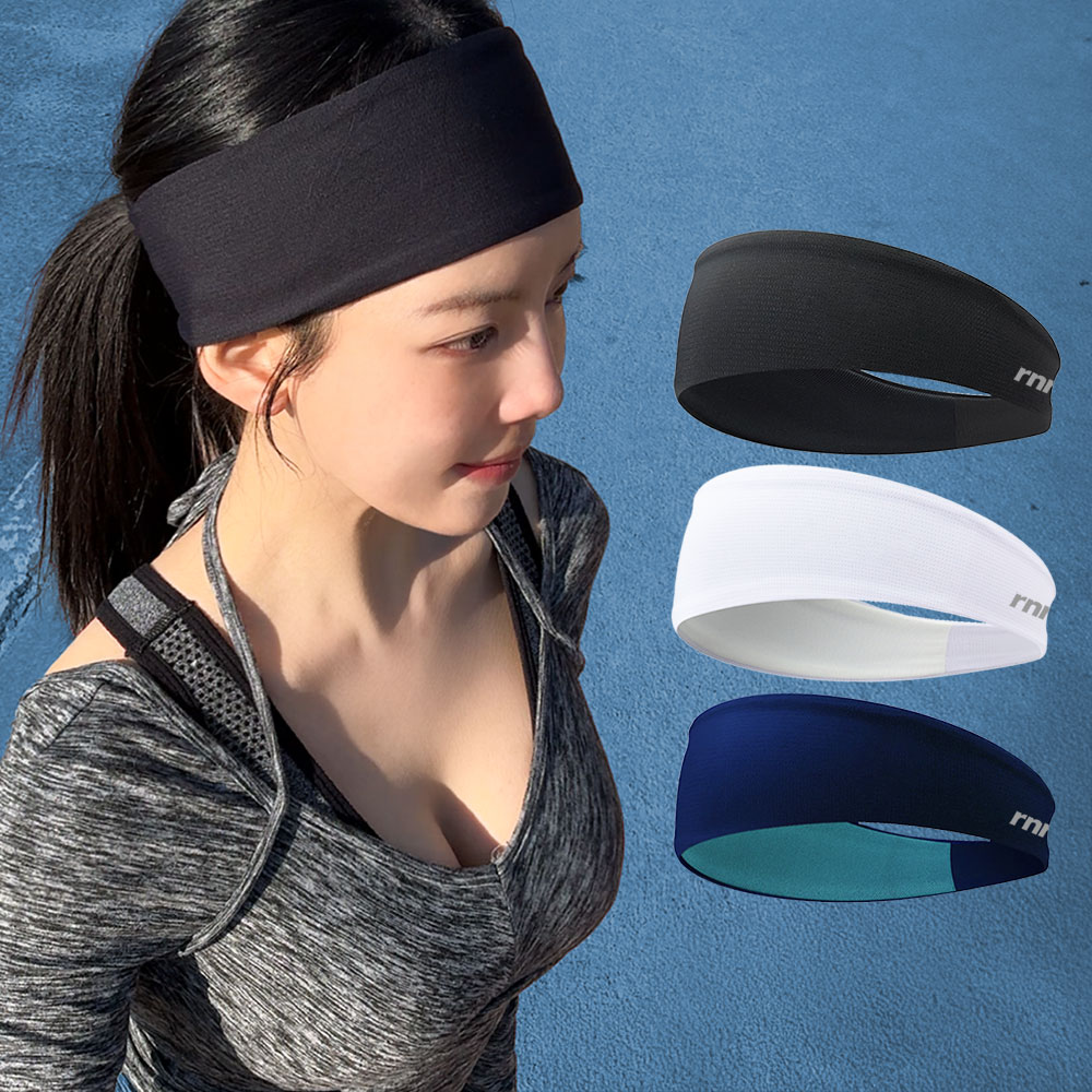 rnrn 스포츠 헤어밴드 운동 러닝 테니스 등산 남자 여자 땀흡수 쿨 머리띠 베이직 제품 이미지