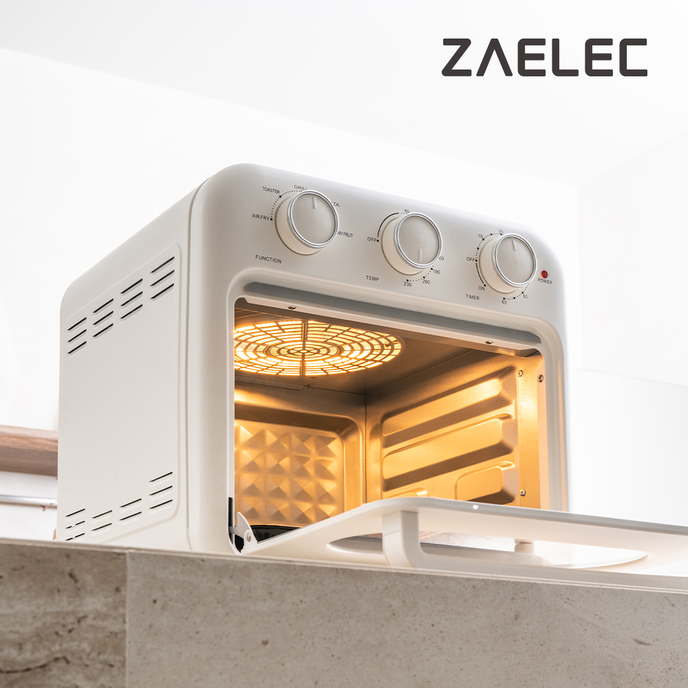 자일렉 오븐형 에어프라이어 대용량 24L 광파오븐 에어프라이기 스텐 ZL-2516AF