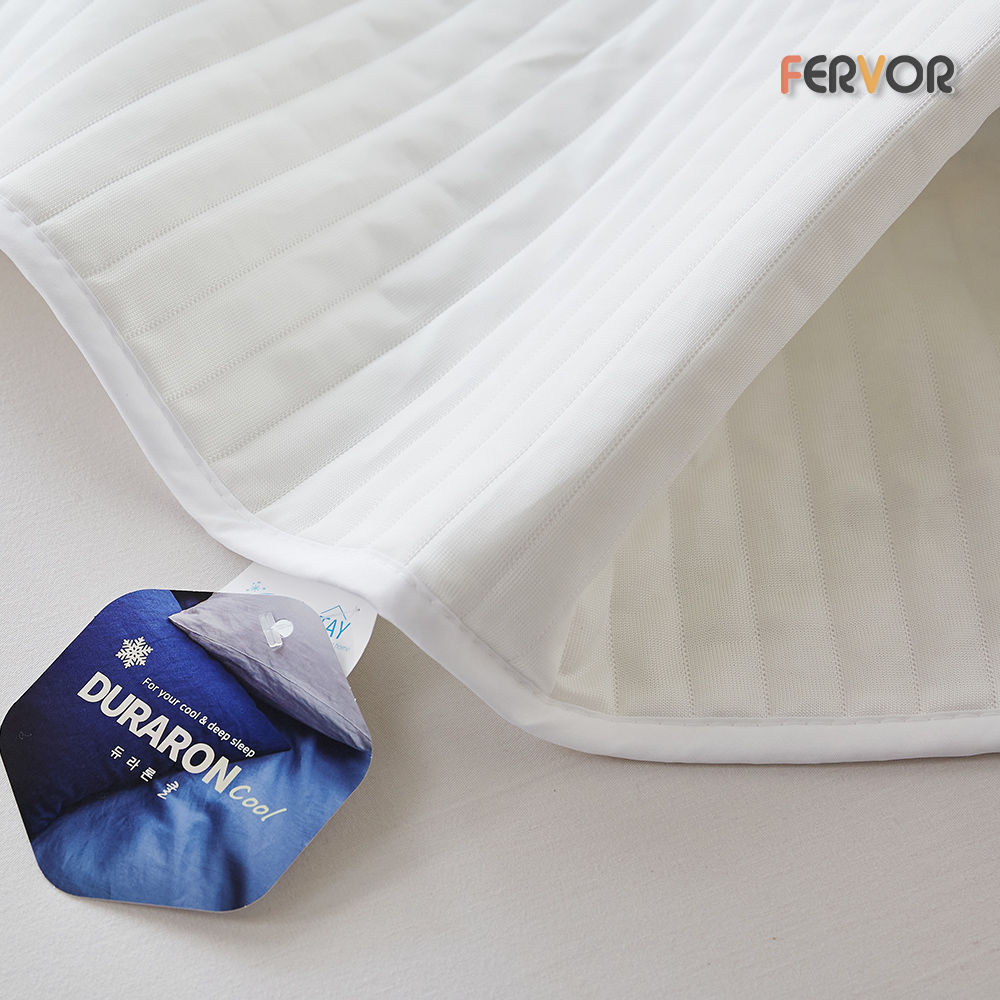 퍼보 휴비스 듀라론 에오로쿨 냉감패드 쿨매트 소파침대러그 스트라이프, SS(슈퍼싱글)