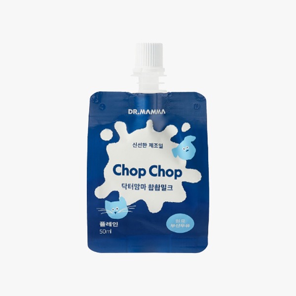 닥터맘마 촵촵밀크 강아지 우유 펫밀크 펫 음료 플레인, 50g, 1개 - 상품 이미지