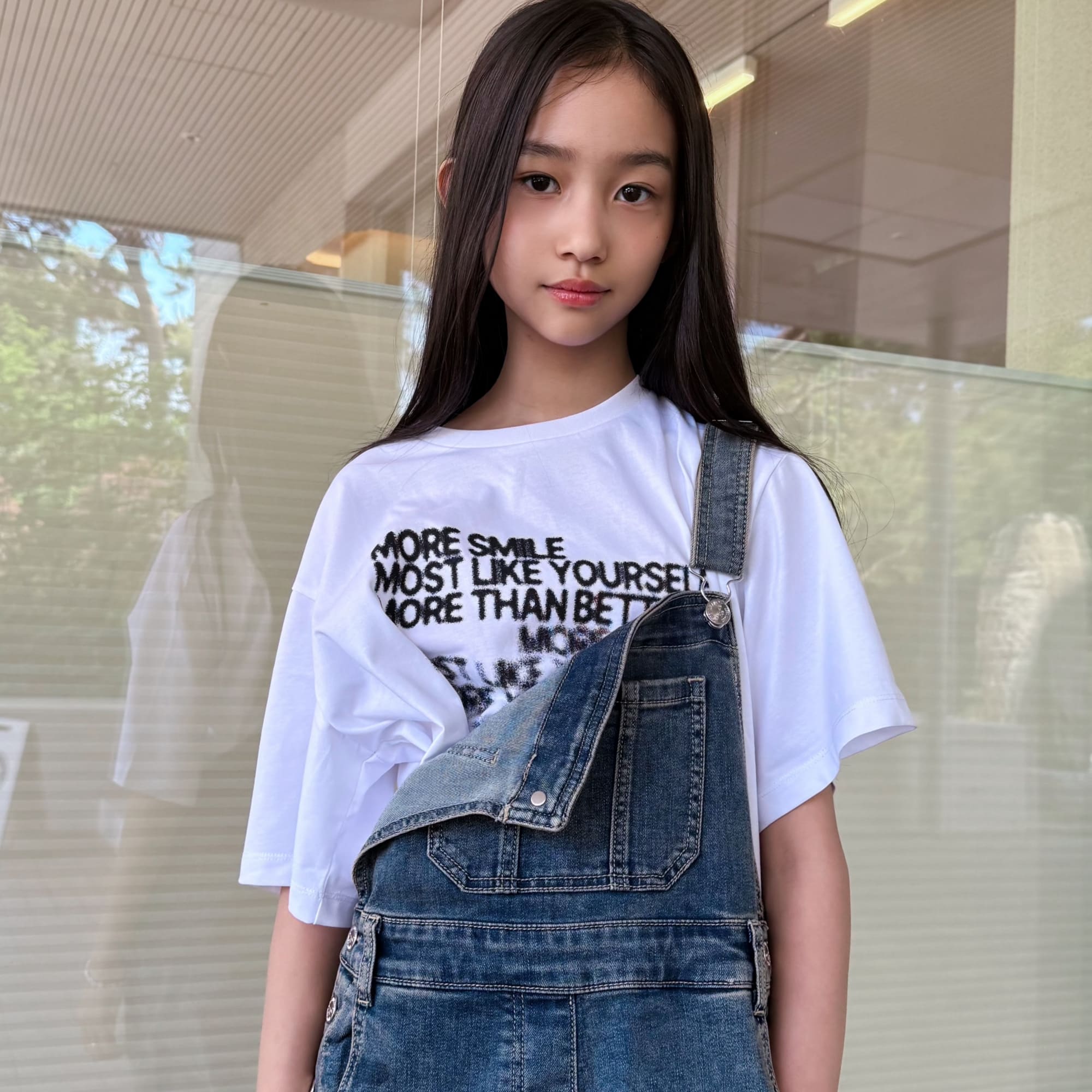 더데이걸 블러 레터링 박시티 TGRA25505 - 상세 이미지 4